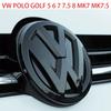 YKPSC1 Car Logo Front Grille Rear Trunk Decoration Sticker Accessories For Volkswagen GTI Golf Polo 6 7 Passat VW CC Tiguan T-ROC Jetta
