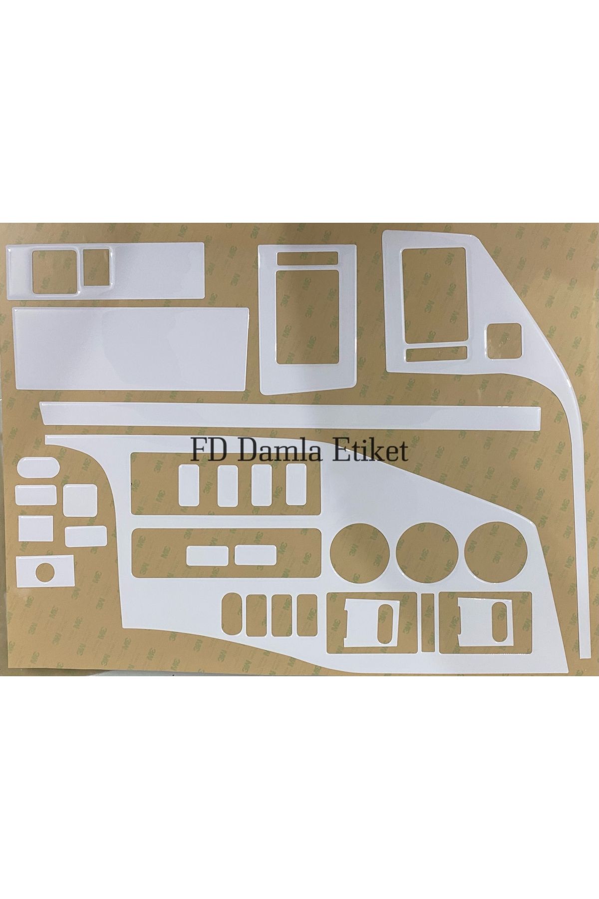 

Volkswagen LT 35 Wolt Torpido, Konsol, Trim, Göğüs Maun Kaplama Beyaz Renk