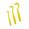 3Pcs Scratching Hook Flea Remover Hook Insect Clips Plastic Tick Remover Tweezer Pet Tick Pull Tool Pet Cleaning