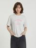 HANGTEN Women'S Front Lettering Graphic Short Sleeve T-Shirt_051(10570-131-406-31)