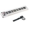 Roland A-49 WH White 49-Key MIDI Keyboard with DP-10 Pedal 836mm X 182mm X 84mm