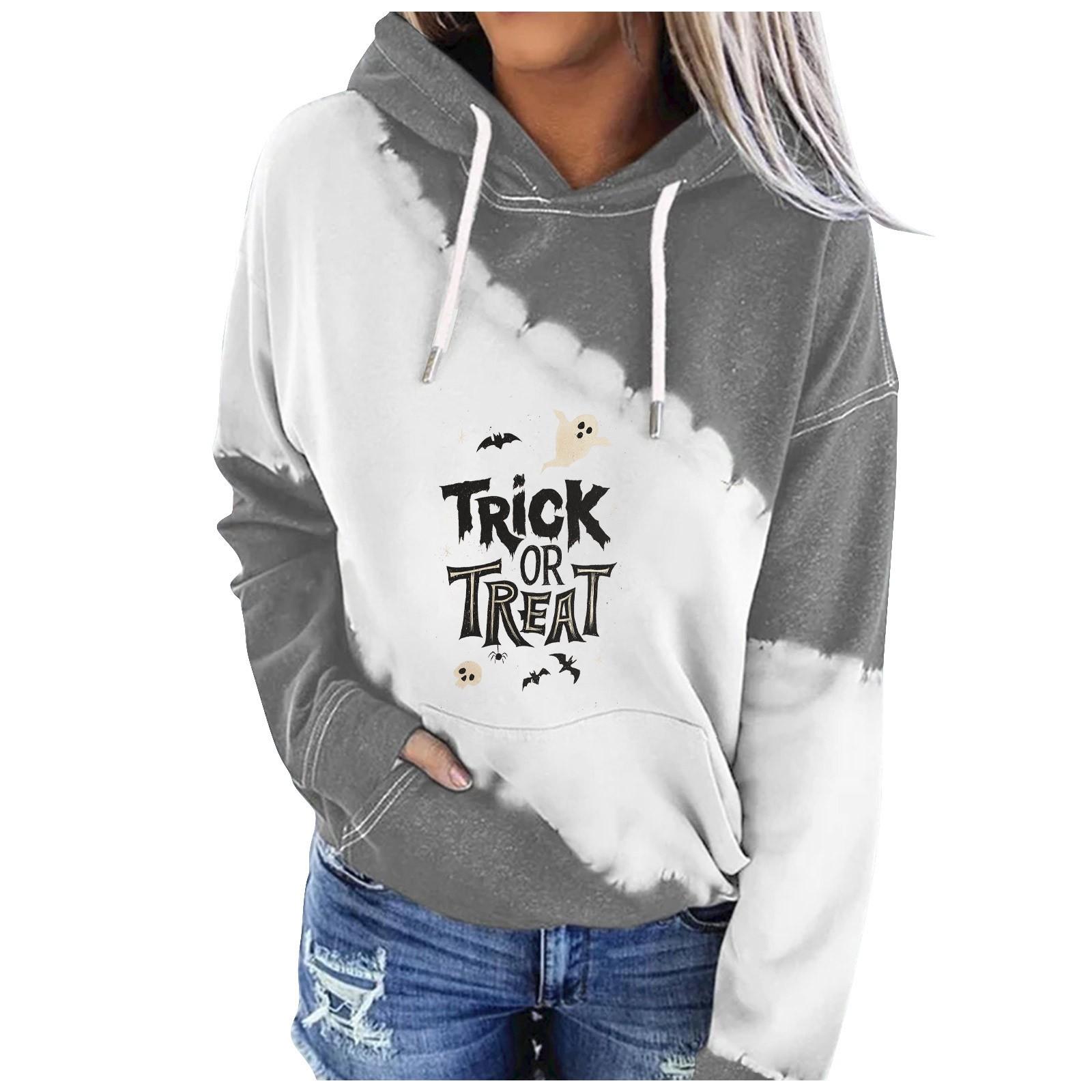 

Женская одежда, осенне-зимний Хэллоуин, круглый вырез, длинный рукав, большой свободный плюшевый утолщенный свитер, топ XXL