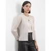 Pleats Mood Basic Button Pleats Cardigan