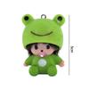Hello Kitty Monchhichi Vinyl Figure Keychain Cute Anime Keyring Car Bag Pendant Desktop Ornament Wedding Gift for Fans Kids