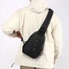 Men's Fashion Chest Bag - Solid Color Nylon Crossbody Sling for Outdoor & Casual Wear (Lightweight & Durable Shoulder Bag)