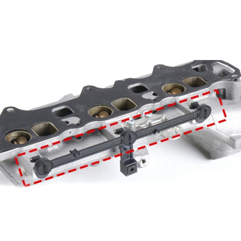 Car Intake Manifold Runner Connecting Rods Intake Manifold Repair Kit ABS+PC For Mercedes Benz M642 W164 W166 чёрный