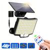 106LED Solar Outdoor Lights Motion Sensor Remote Wall Flood Lamp Security Waterproof Patio Garden Garage Fence Pathway Lighting