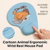 Comfortable Cat Mouse Mat Cute Cartoon Wrist Support Pad Animal Mouse Pad  Home Office