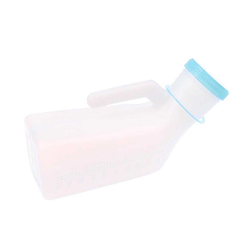 1000ML Large Capacity Thicken Urinal Bottle for Men Portable Pee Container for Car Night Road Travel Camping