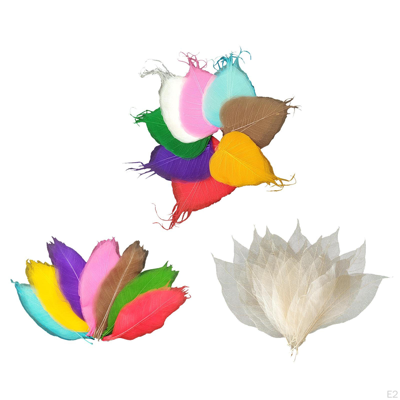 Резиновые разноцветные листья-скелеты для украшения осенних вечеринок своими руками — фото 2