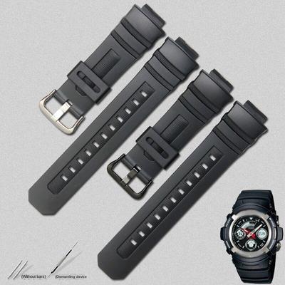Ersatzarmband für Casio G-Shock AW-591 590/5230/282B AWG-M100/101 G-7700/7710 Gummi-Armband