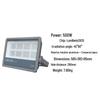 OEING 500W Outdoor LED Floodlight, 4000K