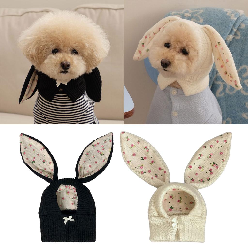 Cute Rabbit Ears Hat Halloween Mischievous Cat Dogs Costume Hat Cute Festival Animal Hat Headwear Cosplay Accessories
