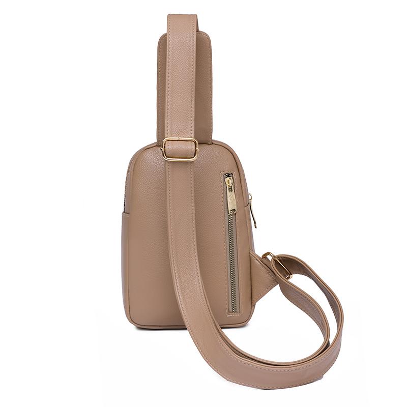 Women Bag Chest Bags Soft PU Leather New Trend Bags Female Crossbody Bag Shoulder Messenger Bags Multiple Pockets Pack Designer