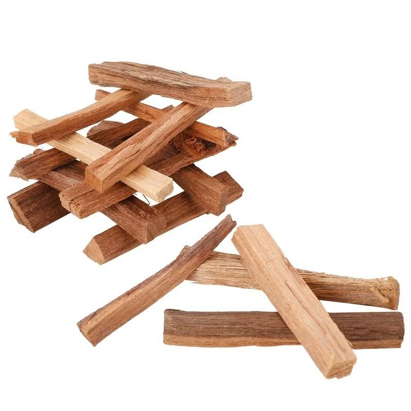 50g 7CM Aromatischer Duft Sandelholzspäne Sandelholz Räucherstäbchen Unregelmäßiges Harz DIY Basteln