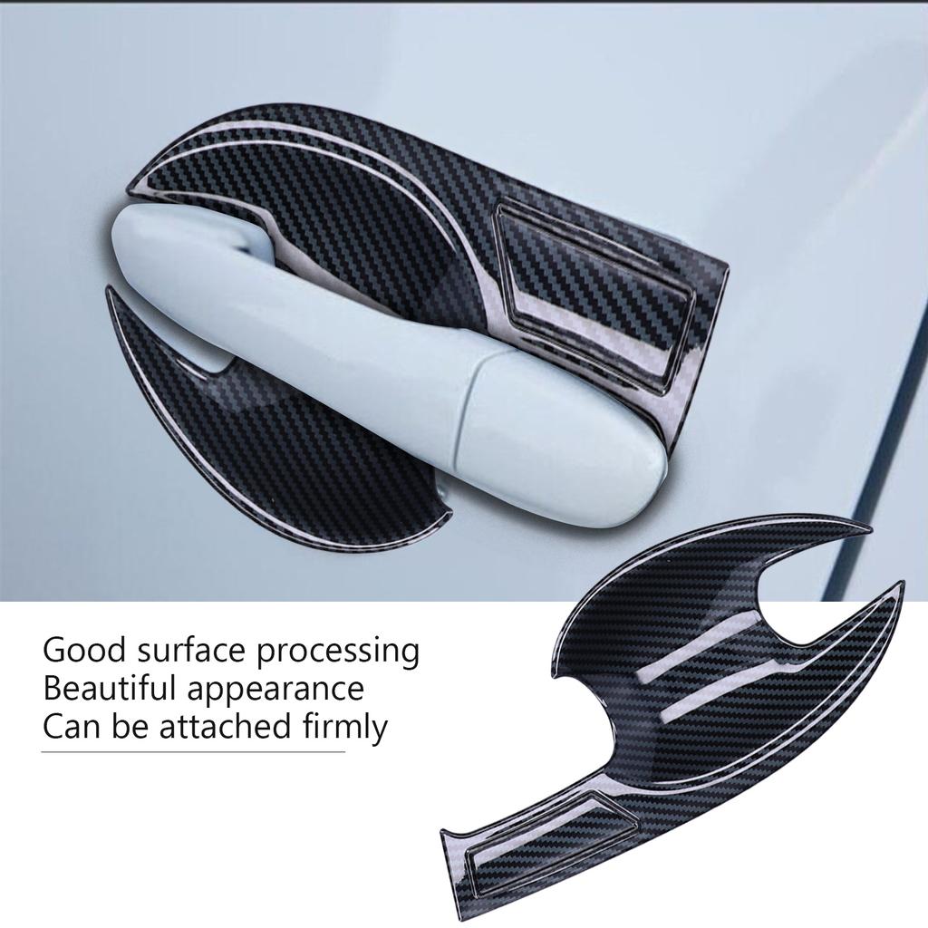 4PCS Car Door Handle Bowl Cover Accessories Replacement for   CX‑3 2016‑2018