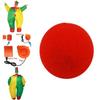 Vibrant Adult Inflatable Clown Cosplay Costume For Memorable Halloween Parties
