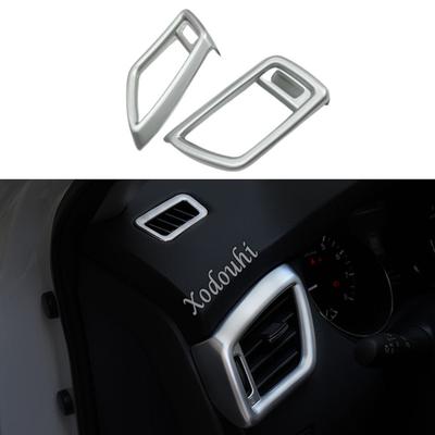 Car Cover Garnish Detector Trim Front Air Condition Outlet Vent For Nissan X-Trail T32/Rogue 2014 2015 2016 2017 2018