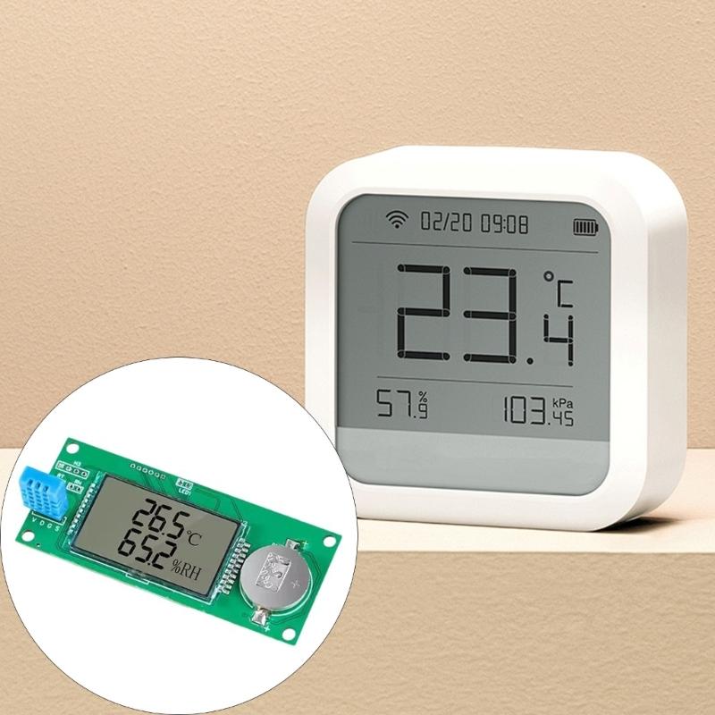 Low Power Digital Temperature Humidity Module Featuring Real Time Display For Intelligent Home Automation
