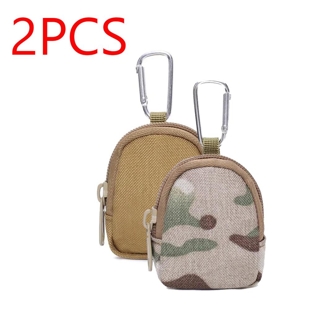 Tactical Wallet Pouch Small Portable Coin Key Pocket For Hunt Waist With Clip New Outdoor Sports Accessories Men's Bag EDC Purse