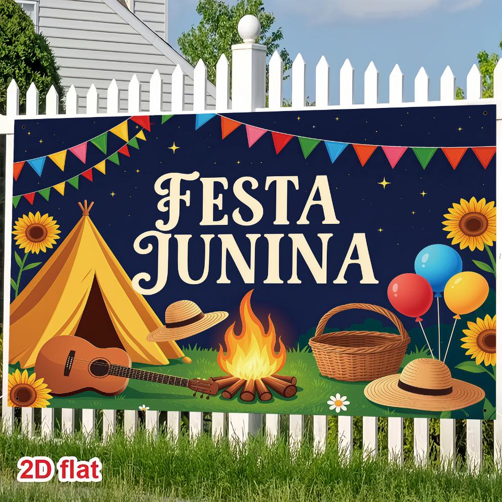 1pc Juneteenth background fabric banner suitable for Juneteenth decoration anniversary theme party 100x150cm