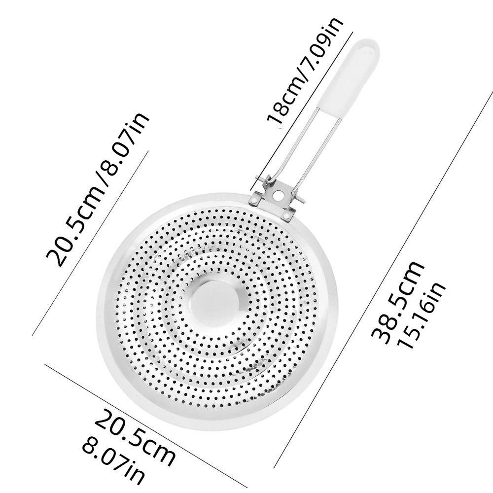 Foldable Heat Diffuser Wood Handle Flame Guard Simmer Plate Pot Holder Insulation Pads  for Cooking