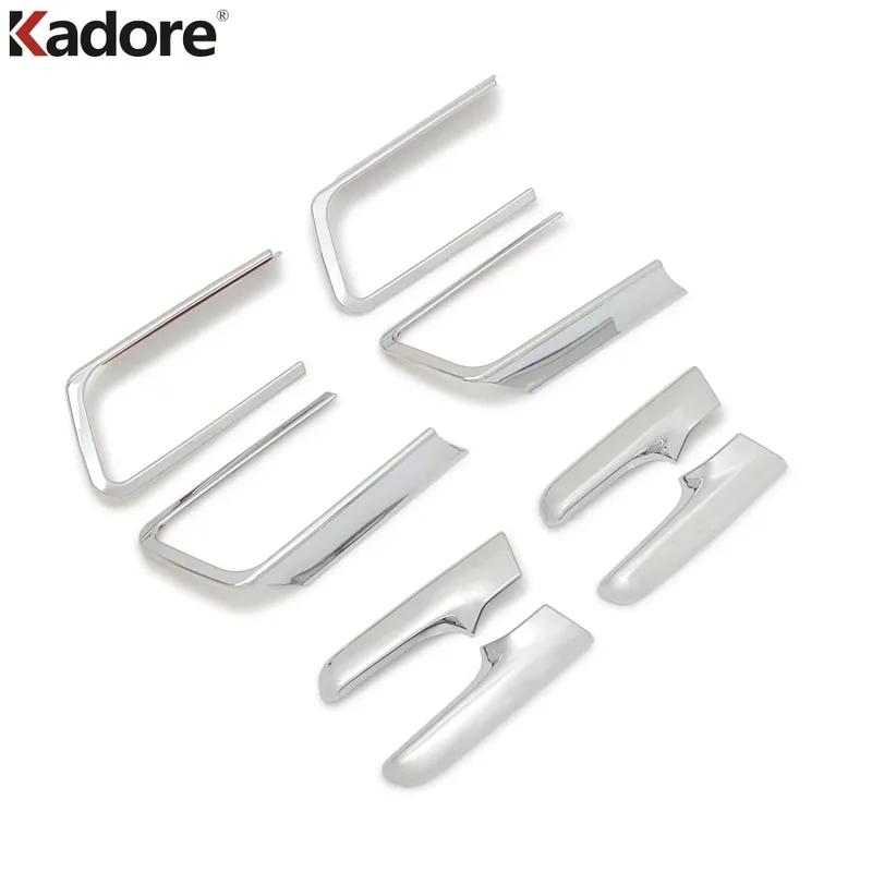 For Toyota Land Cruiser Prado J150 2014 2015 2016 Chrome Car Ide Inner Door Handle Bowl Cover Trim Interior Accessories