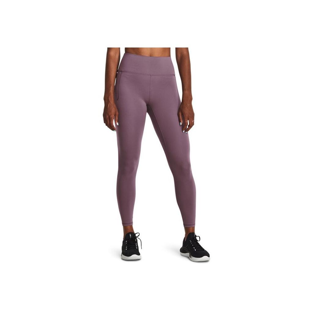 Under Armour Meridian Solid High-Waisted Training Leggings Women Leggings Purple 1382525-500