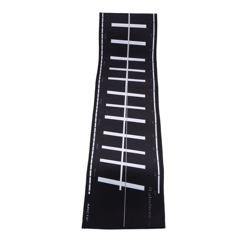 Golf Putting Mat Golf Training Pad For Swing Detection Batting Ball Trace Directional Mat Swing Path Pads Swing Practice Pads