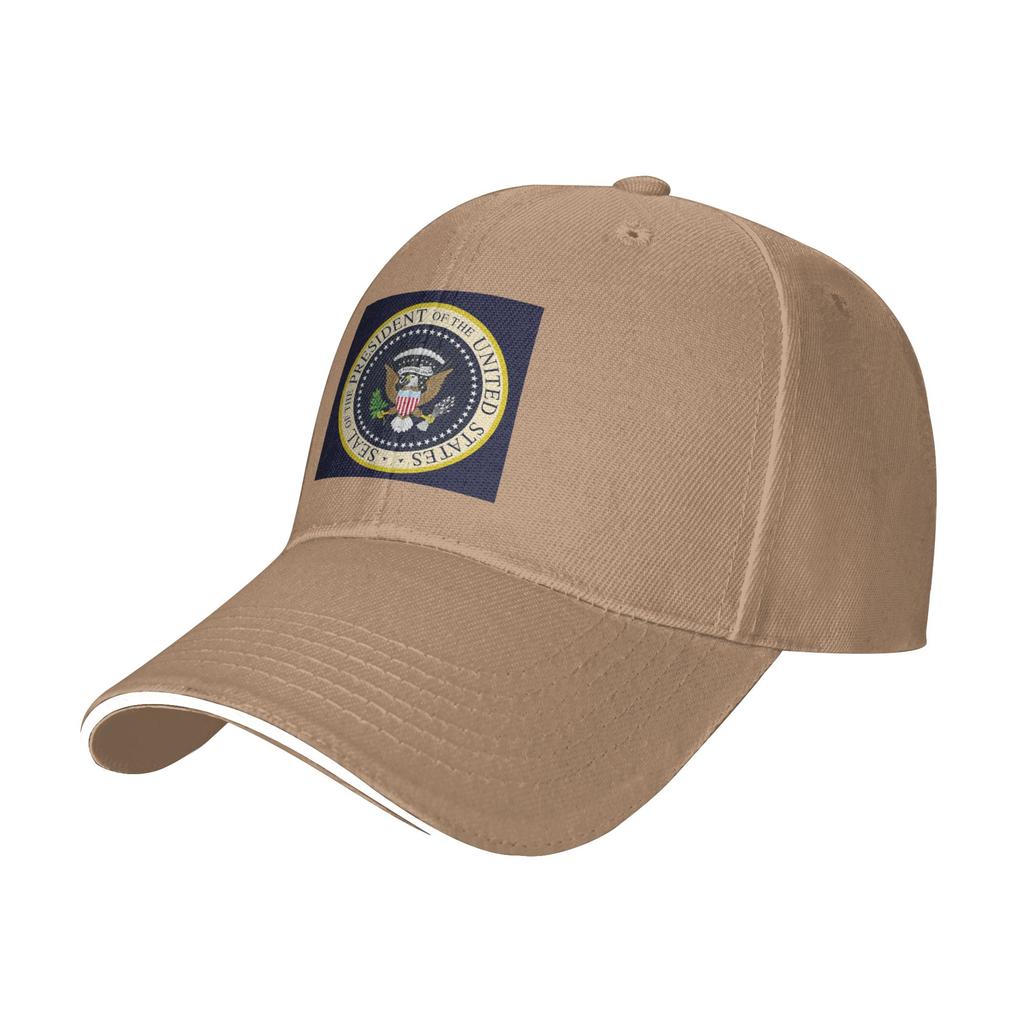 Seal of The President of The United States Cap Baseball Caps Adjustable Hat Hip Hop Summer Unisex Baseball Hats Customizable