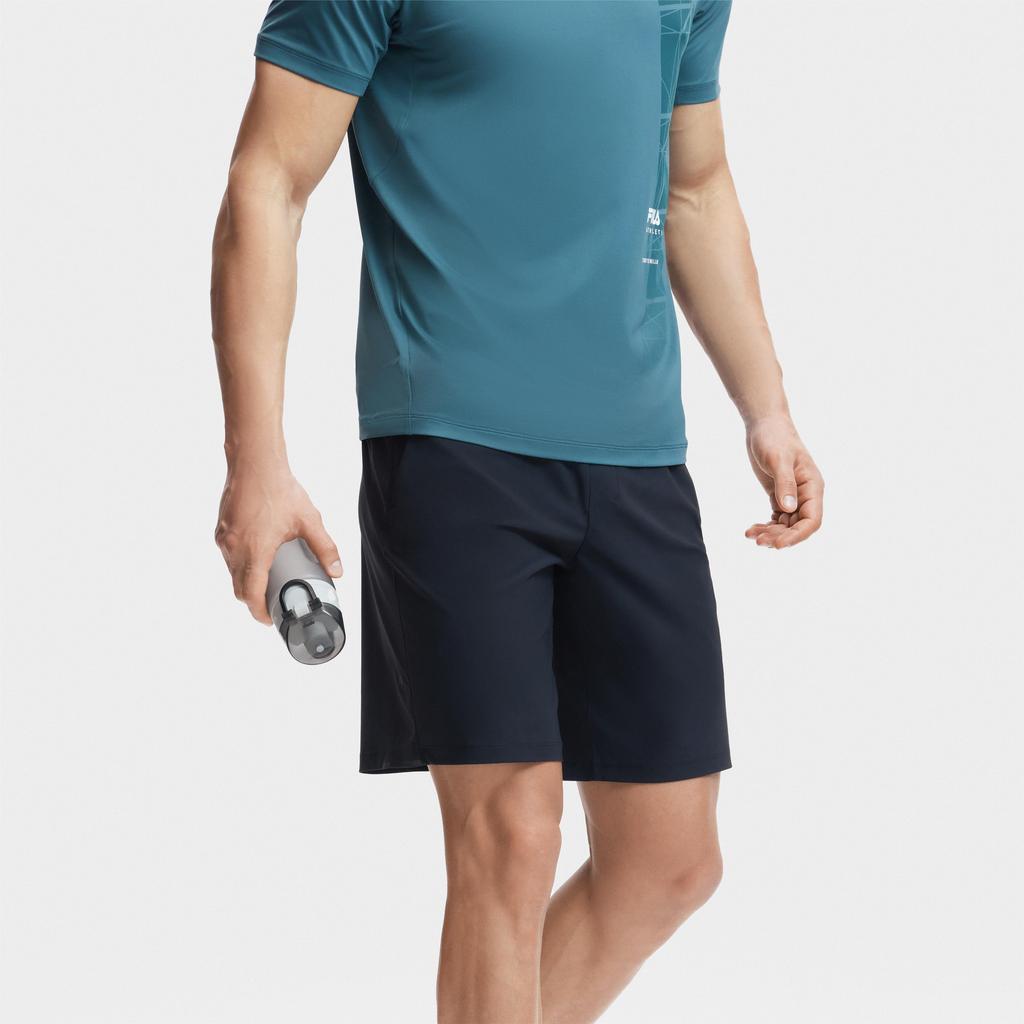 FILA Casual Shorts Men's Black Thin A11M421616FBK