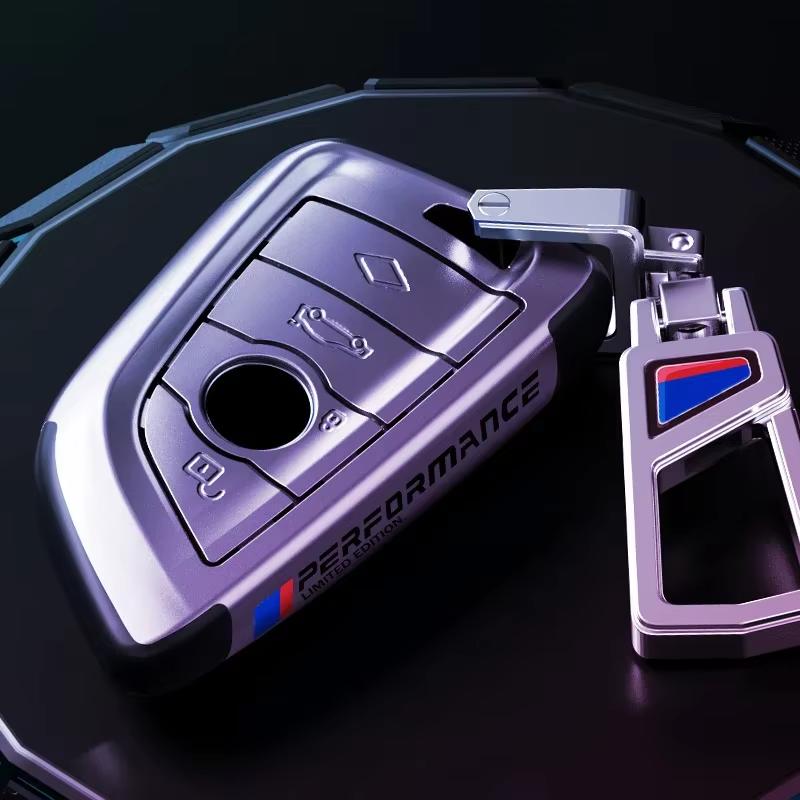 Car Key Case Cover Protector Shell for BMW 2020-2024 G30 G20 X1 X3 X4 X5 45e G05 X6 F20 G21 F40 F80 35i 9 5 3 Accessories nlbr76