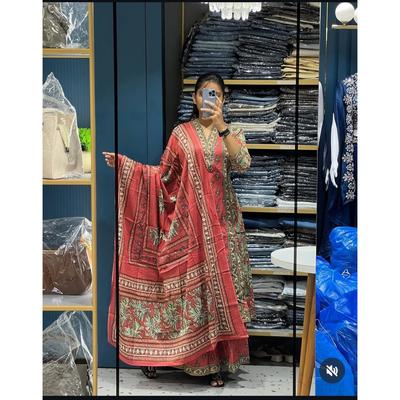 Dámský designový set Anarkali Salwar Kameez Kurti Indický Bollywoodský párty oděv VSO-1720 c