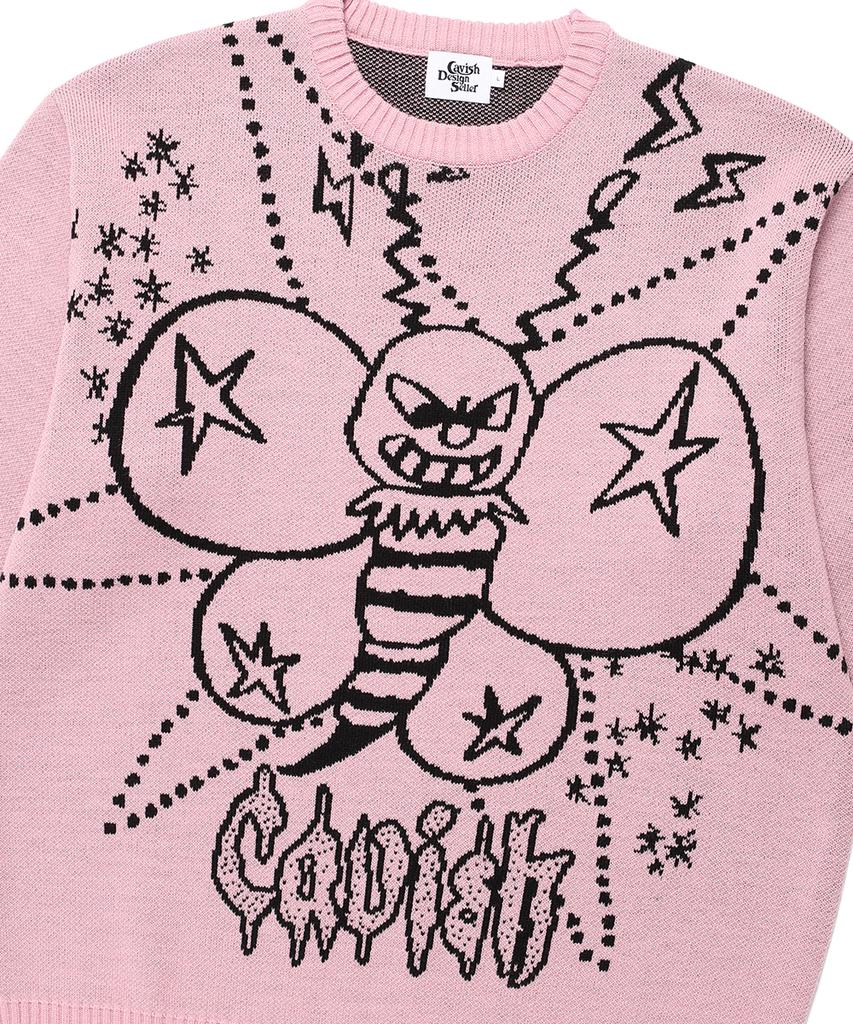 CAVISH Honey Bee Knit Sweater Pink(Cv2Fsuk600A)