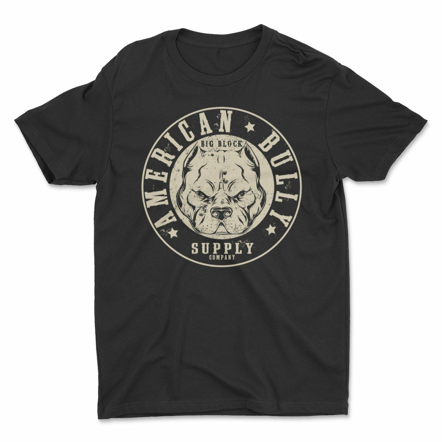 Big Block American Bully Original Adult T Shirt M