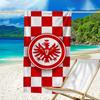 Πετσέτα Παραλίας Μικροϊνών με Έμβλημα Eintracht Frankfurt, Ελαφριά και Γρήγορου Στεγνώματος, για Καλοκαιρινά Ταξίδια, Απαραίτητο για την Παραλία, Πισίνα Εξωτερικού Χώρου