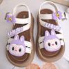 Summer Girls' Sandals, Soft-soled Children's Open-toe Fashion Princess Shoes