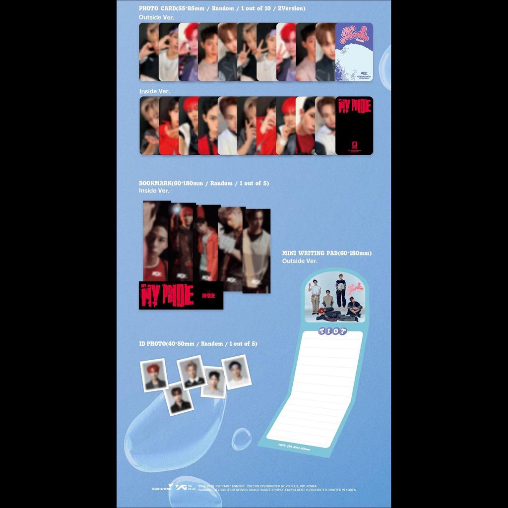[Pre-order] TIOT [MY PRIDE] Photobook Ver. / 4rd Mini Album + Free Gift
