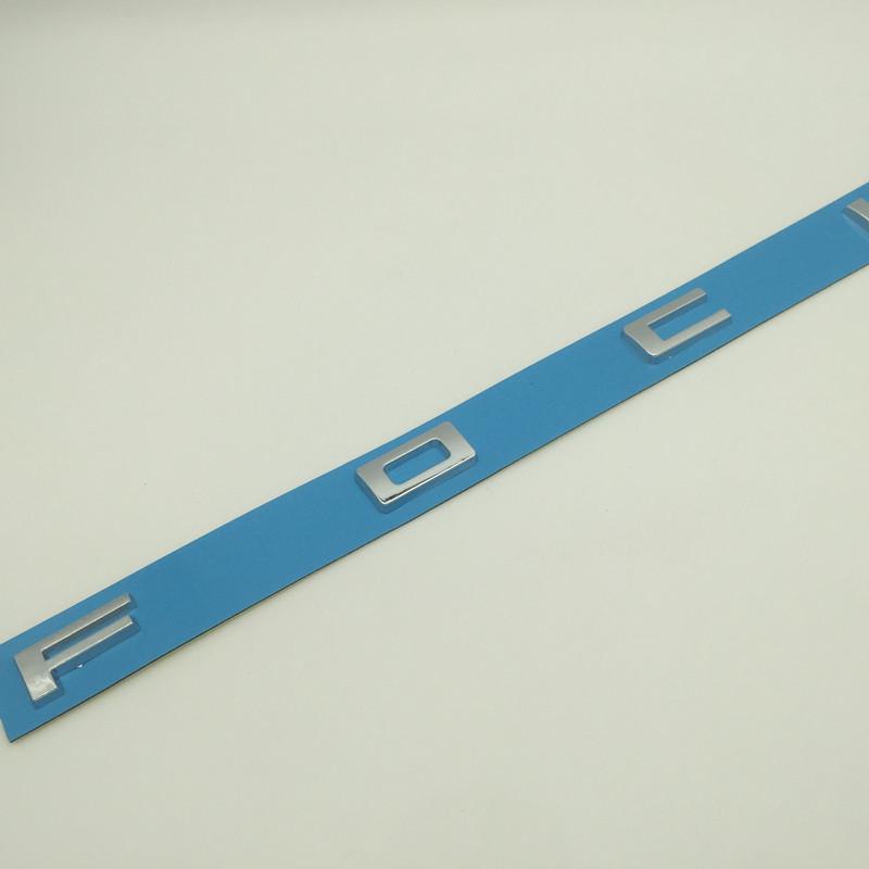 

1 шт., автомобильные буквы, передние и задние наклейки на багажник, эмблема, значок, наклейка, Стайлинг, автоаксессуары для F1ord Focus