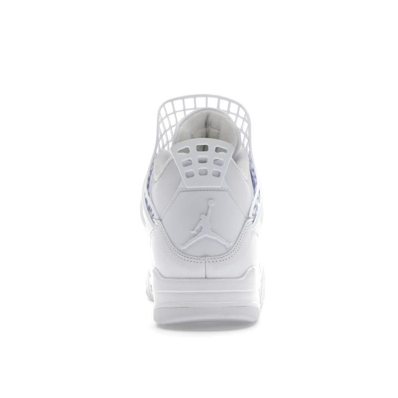 Air Jordan 4 Retro Net - White Women Sneakers Phantom Metallic-Gold FN7251-107
