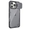 NILLKIN Iceblade Prop for iPhone 16 Pro Max Case PC+TPU Phone Shell with Lens Cover Kickstand