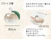 Elrinrin Apple Crystal Feng Shui Item Interior Goods Figurine Increase Money Luck Suncatcher Object Miscellaneous Goods Clear/5cm