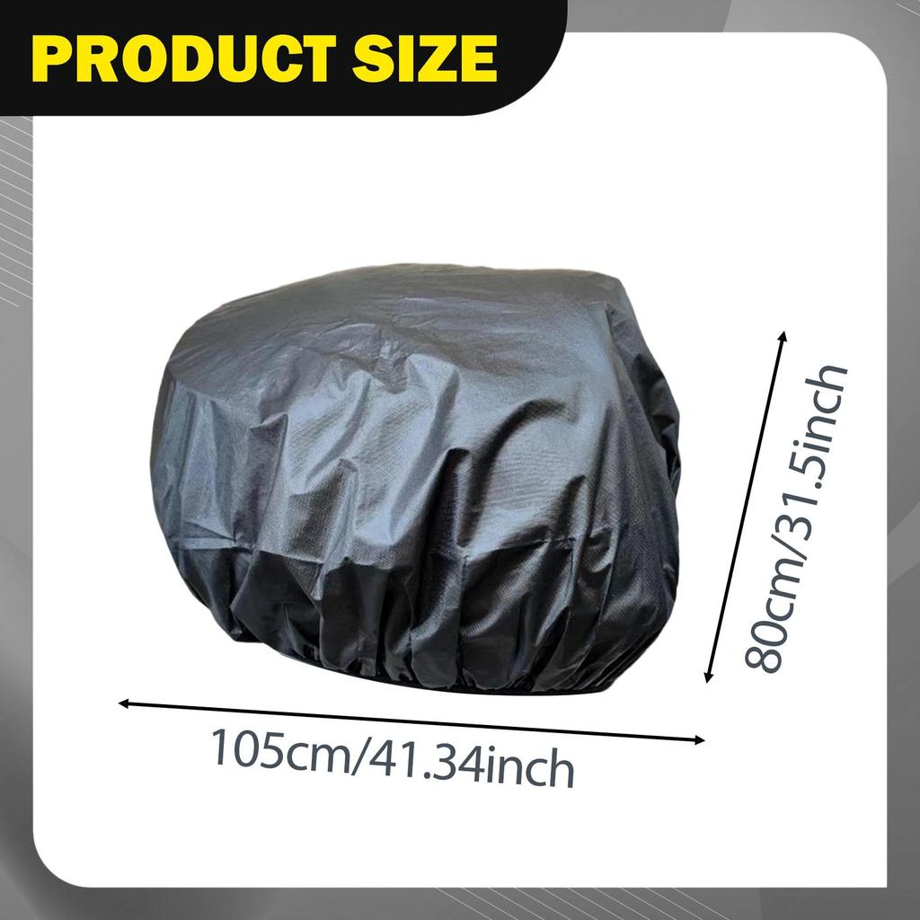 Bike Basket Rain Cover Waterproof Bicycle Accessory Dust for Tricycles Road Bikes