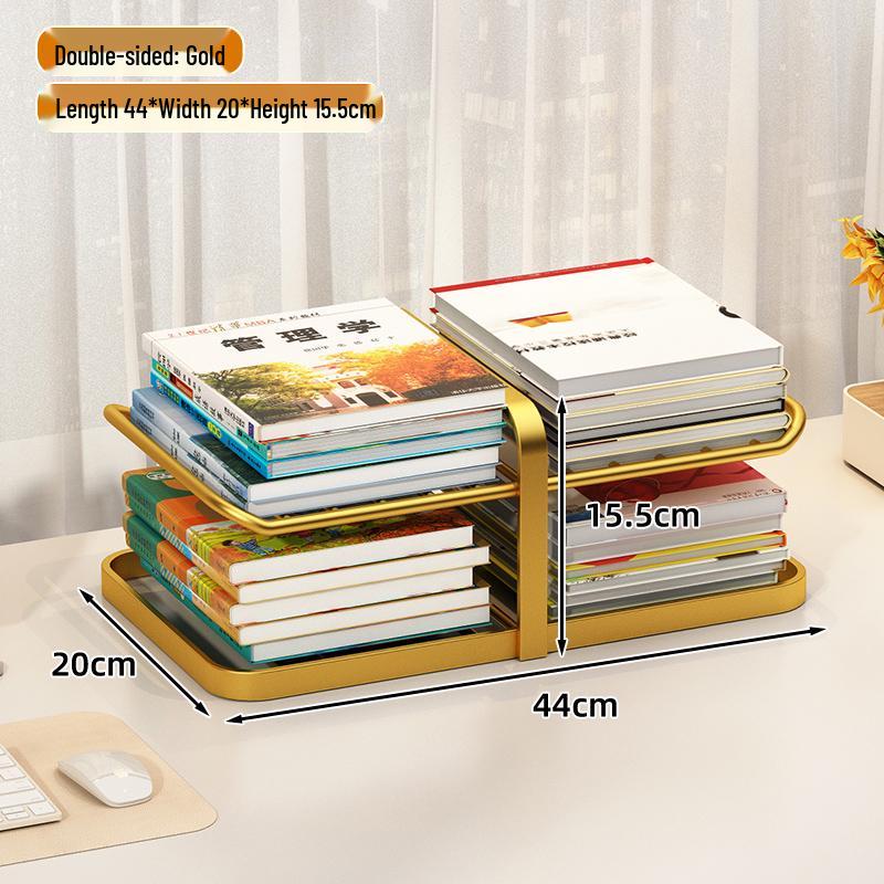 Desktop Book Organizer and Storage Rack