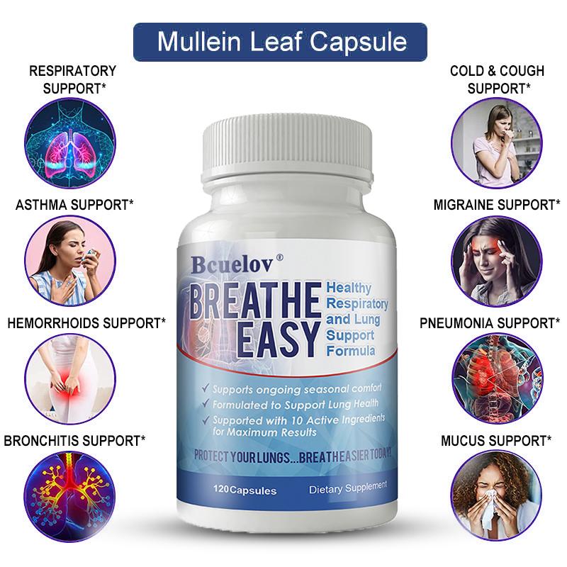 Vitamin C, Vitamin K2, Respiratory Health Supplements, 120 Capsules