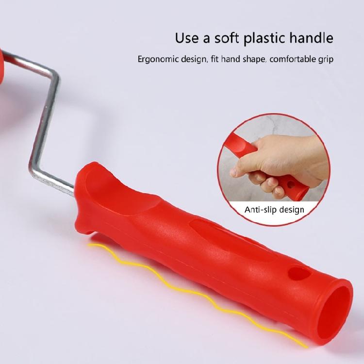 Drywall Compound Roller Texture Pattern Roller Brush Putty Roller Convenient Tool Wall Brush for Applying Putty