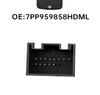 7PP959858KDML Driver's Side Window Regulator Switch for Cayenne 7PP959858EDML.
