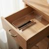 Cosmetic Storage Box Compartmentalized Clear Acrylic Organizer Easy to Clean Makeup Bin