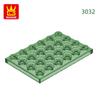 Non-Toxic 31Pcs/Lot 3032 4X6 Basic Plate Board Building Blocks Moc Parts Compatible With Bricks Educational Children'S Toys Gift Box
