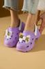 High Sole Ribbon Detailed Eva Comfort Women's Sandals DNZ223-24B